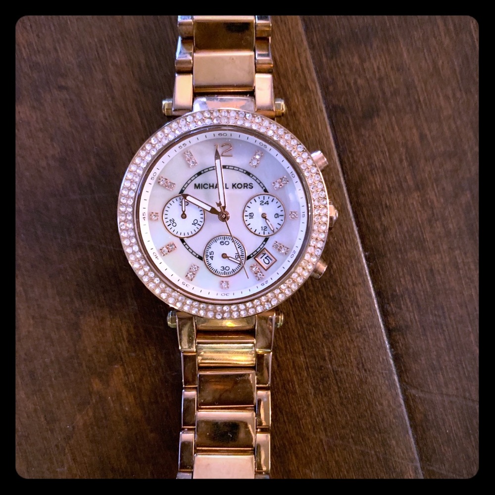 Rose Gold Michael Kors Watch